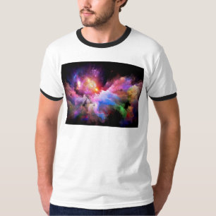 T-shirt L'oeuvre Cloud de SlipperyJoe abstraite surre vibr