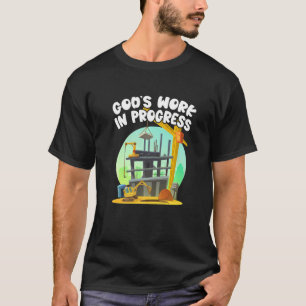 T-shirt L'oeuvre de Dieu en cours Chrétien pour la Bible