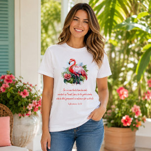 T-shirt L'oeuvre de Dieu Flamingo