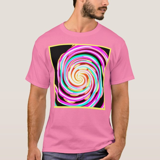 T-shirt L'oeuvre de Neon Motif (Devant)