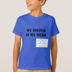 T-shirt Loeys-Dietz My Sister Is My Hero Raglan Shirt