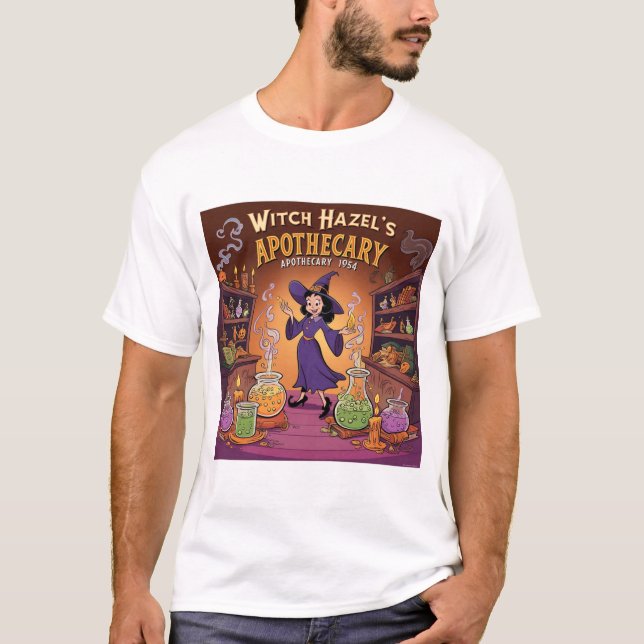 T-shirt L'officine de Witch Hazel 1954 (Devant)
