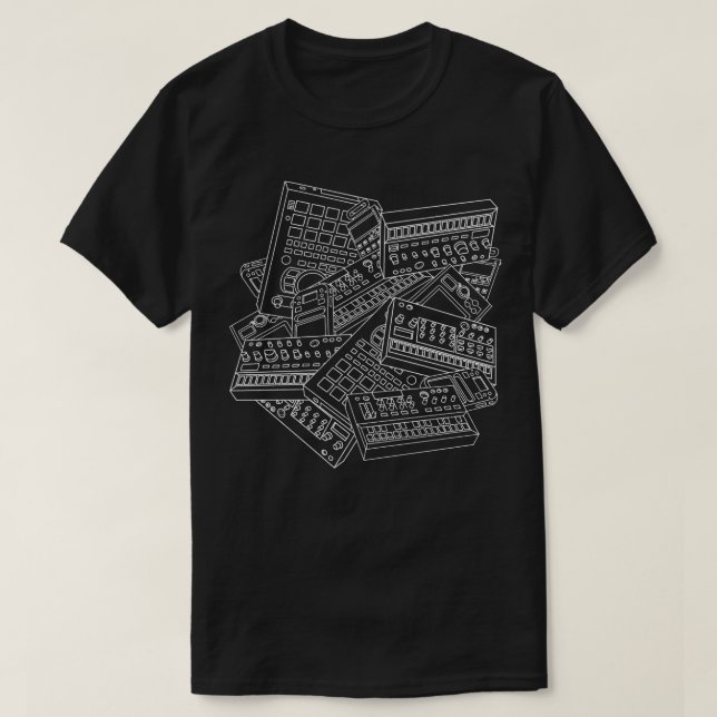 T-shirt LoFi bw (Design devant)