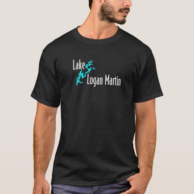 T-shirt Logan Martin Lake Alabama 1 (Devant)