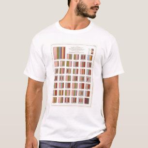 T-shirt Logement d'église, lithographie statistique des