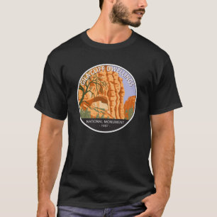 T-shirt Logements Gila Cliff Monument National Circle