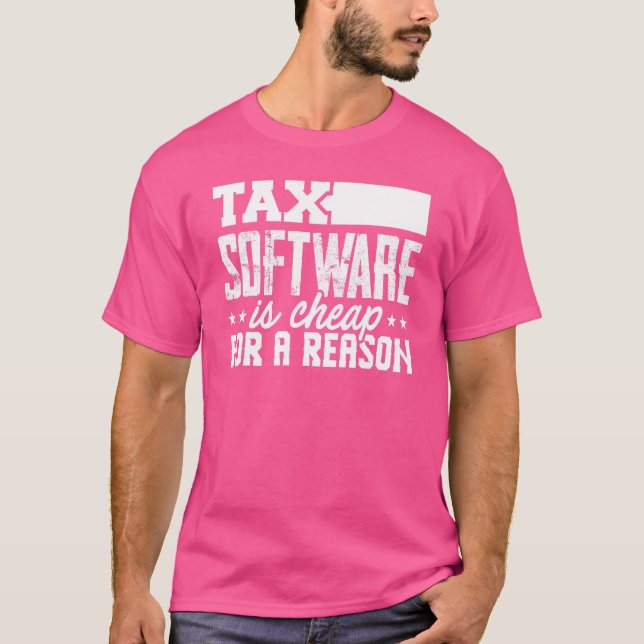 T-shirt Logiciel De Fiscalité Comptable Expert-Comptable T (Devant)