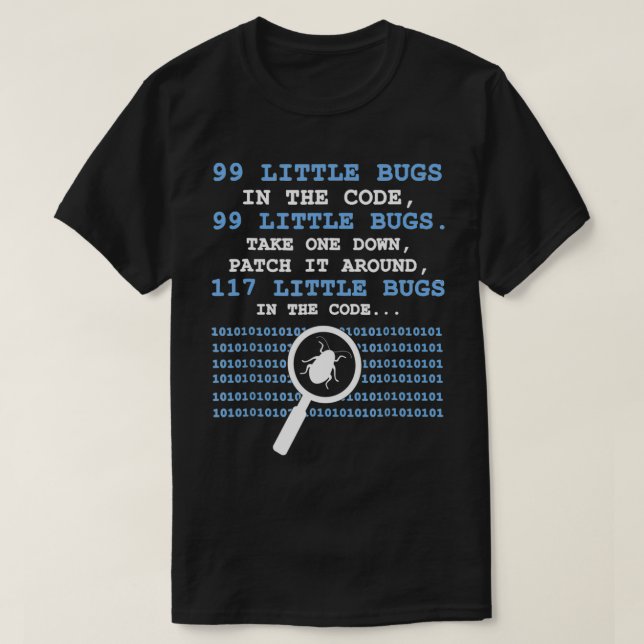 T-shirt Logiciel de technologie Script HTML Network 99 lit (Design devant)