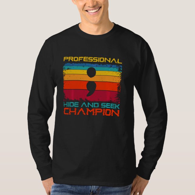 T-shirt Logiciel Professionnel Cacher Et Rechercher Le Cod (Devant)