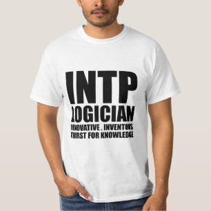 T-shirt Logicien INTP Introvert T Shirt