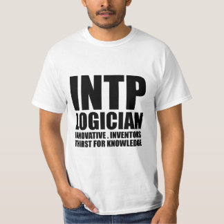 T-shirt Logicien INTP Introvert T Shirt