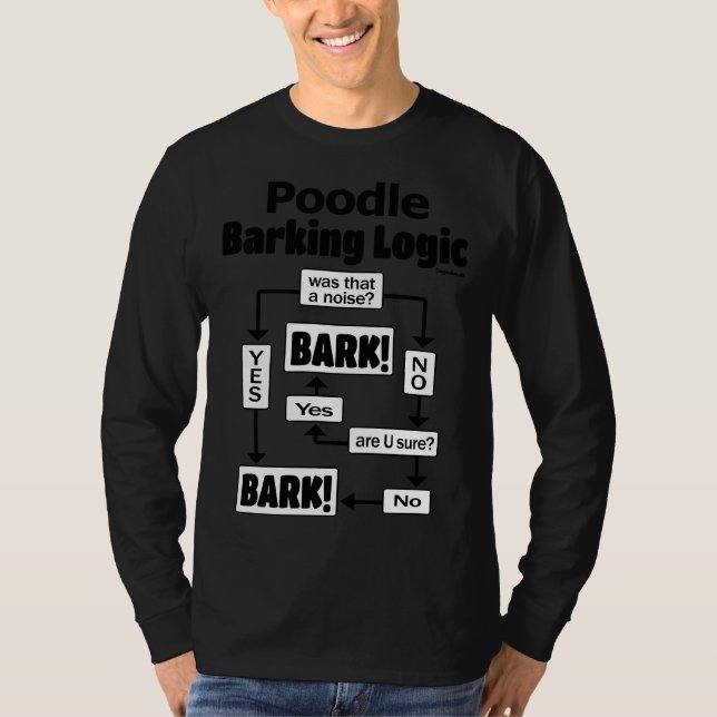 T-shirt Logique de l'écorce de canicules (Devant)
