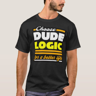 T-shirt Logique de type