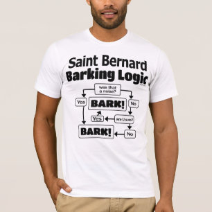 T-shirt Logique d'écorcement de St Bernard