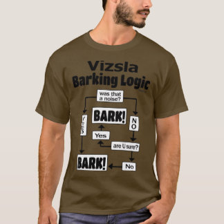 T-shirt Logique Vizsla Barking