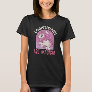 T-shirt Logisticien sont Magique Warehousing Logistique Un