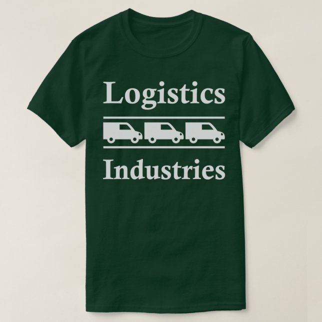 T-shirt logistique et transport 2 (Design devant)