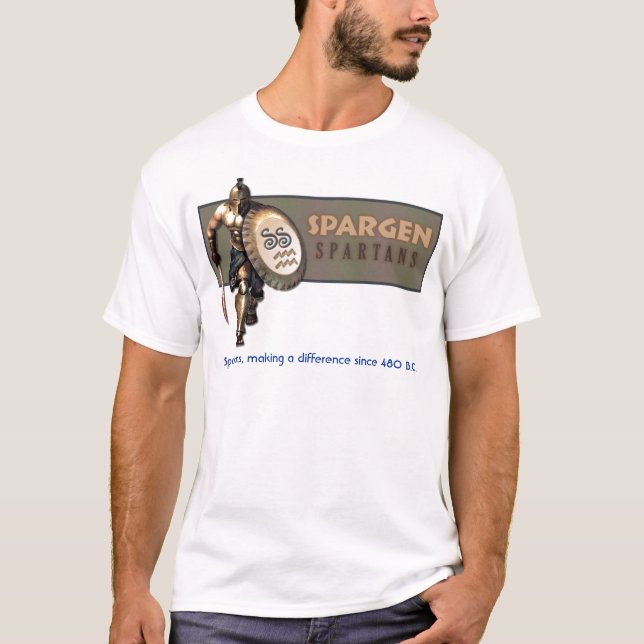 T-shirt Logo 2010, Spartans de Spargen Spartans, faisant… (Devant)