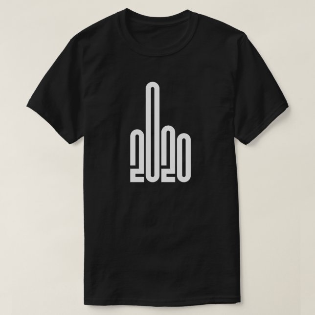 T-shirt Logo 2020 (pire année jamais) (Design devant)