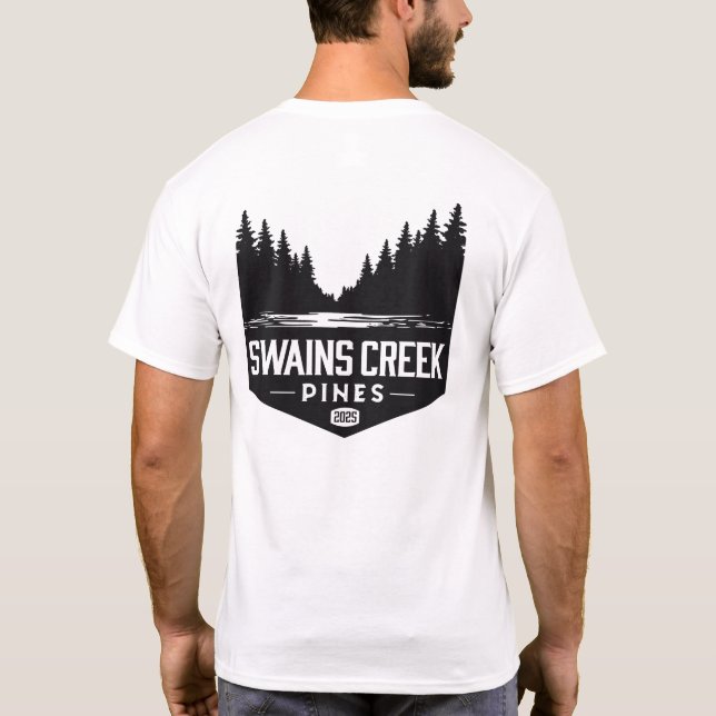 T-shirt Logo 2025 - Logo noir - Retour (Dos)