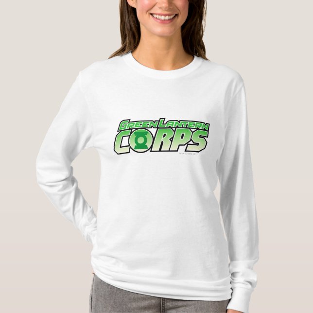 T-shirt Logo 2 du Corps des Lanternes (Devant)