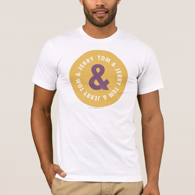 T-shirt Logo 3 Tom et Jerry Round (Devant)