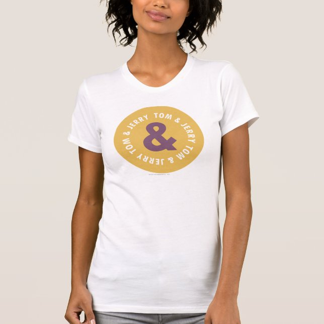 T-shirt Logo 3 Tom et Jerry Round (Devant)