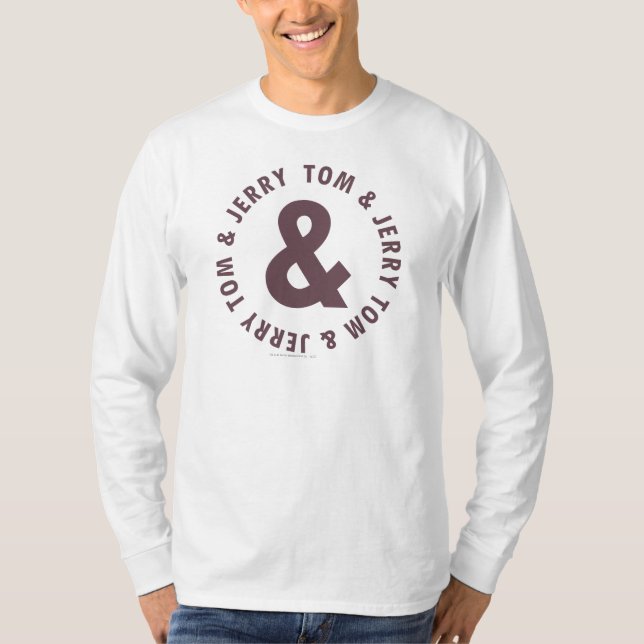 T-shirt Logo 8 Tom et Jerry Round (Devant)