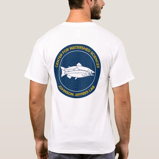 T-shirt Logo à l'avant et à l'arrière (Dos)