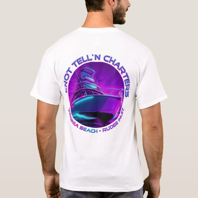 T-Shirt Logo Albemarle aux Couleurs Vives (Dos)