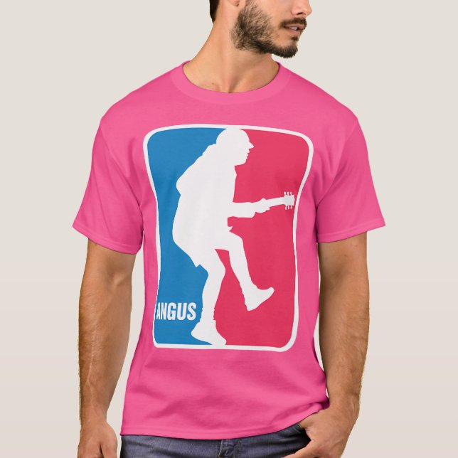 T-shirt Logo Angus Young Sport (Devant)