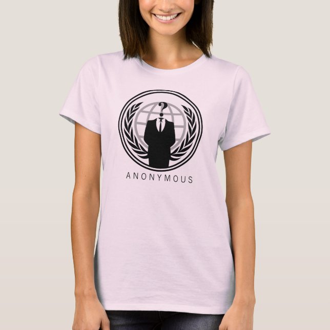 T-shirt logo anonyme (Devant)