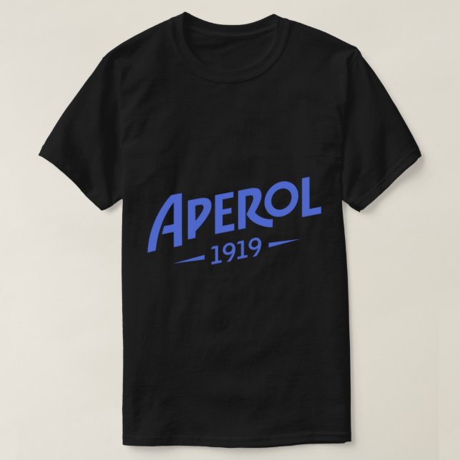 T-shirt Logo Aperol Blue (Design devant)