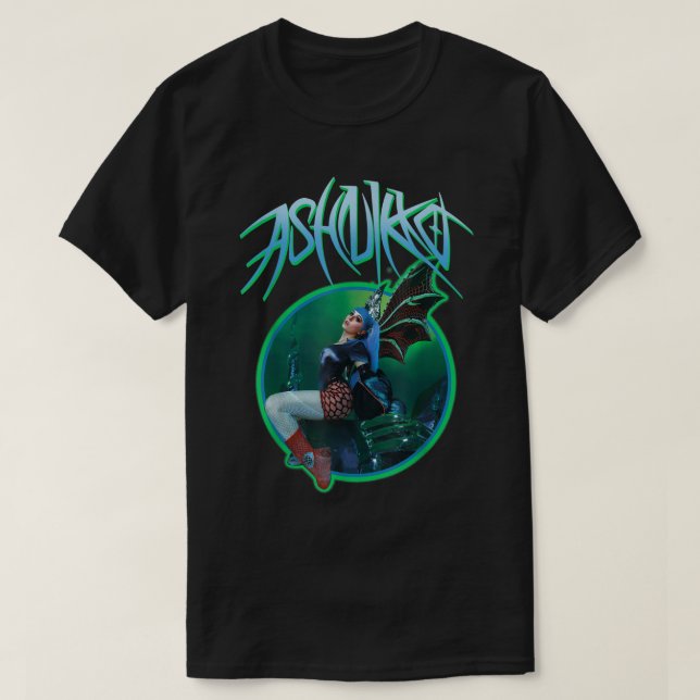 T-shirt Logo Ashnikko Ashnikko Dragon (Design devant)