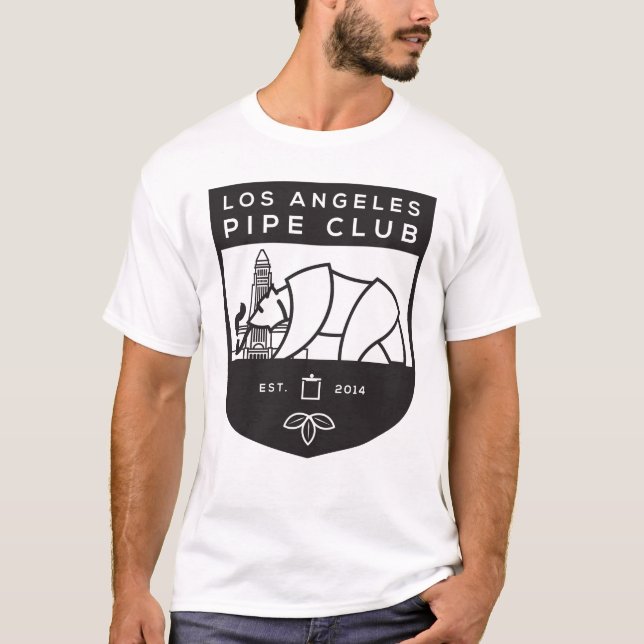 T-shirt Logo B&W LAPC (Devant)