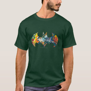 T-shirt Logo Batman Neon/80s Graffiti