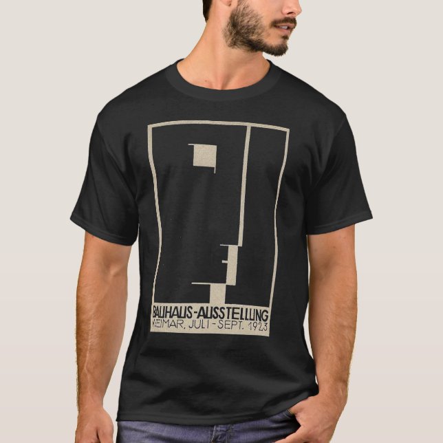 T-shirt Logo Bauhaus sur 1923 Weimar Annonce Classic  (Devant)