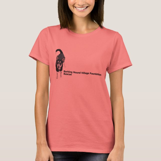 T-shirt Logo BHVFR avec Ann (Devant)