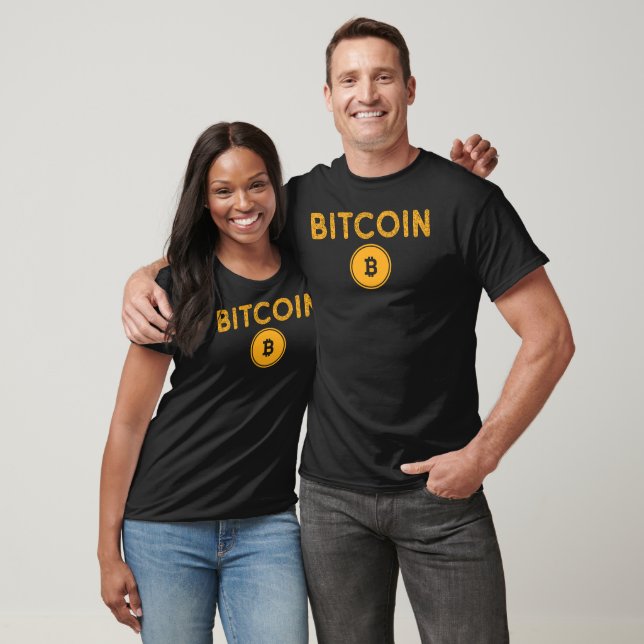 T-shirt Logo BITCOIN, Bitcoin Crypto (Unisexe)
