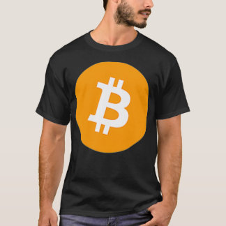 T-shirt Logo Bitcoin double face