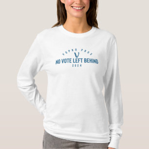 T-shirt Logo Bleu 2024 Manche Long