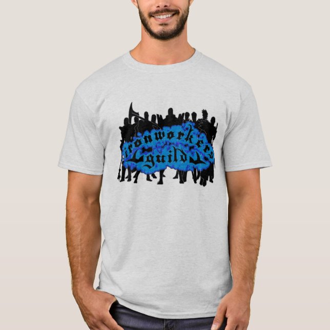T-shirt Logo 'bleu " d'IWG (Devant)