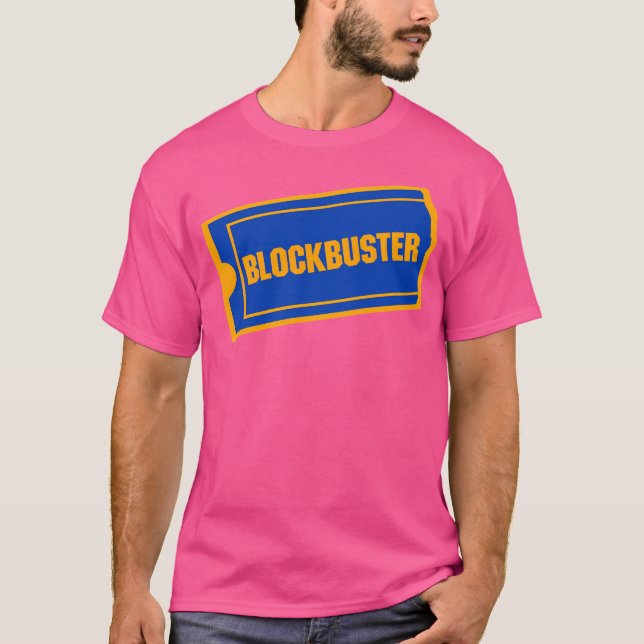 T-shirt Logo Blockbuster (Devant)