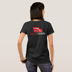 T-shirt logo boneHeads™ 26 Rouge & Blanc