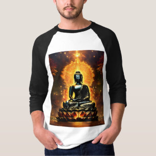 T-Shirt Logo Bouddha pour Hommes Désirs de Paix