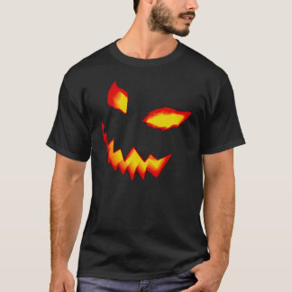 T-shirt logo brutal de citrouille