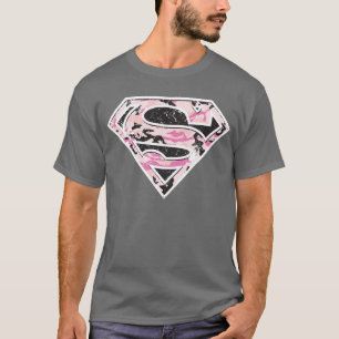 T-shirt Logo Camouflage Supergirl