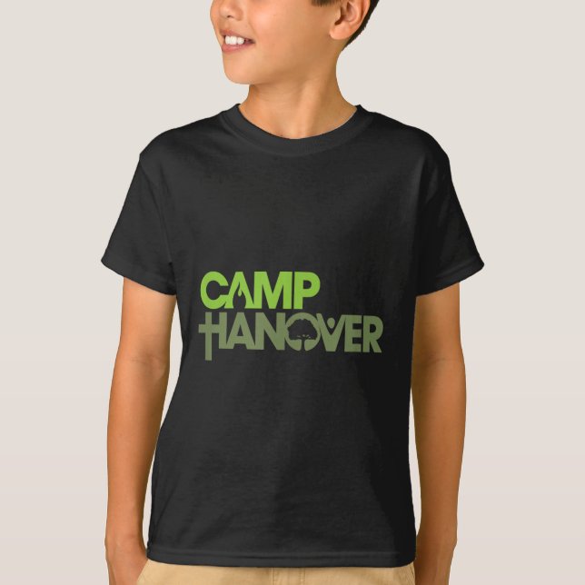 T-shirt Logo Camp Hanover - Couleurs foncées (Devant)