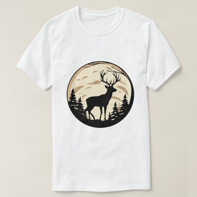 T-shirt Logo Cerf (Design devant)