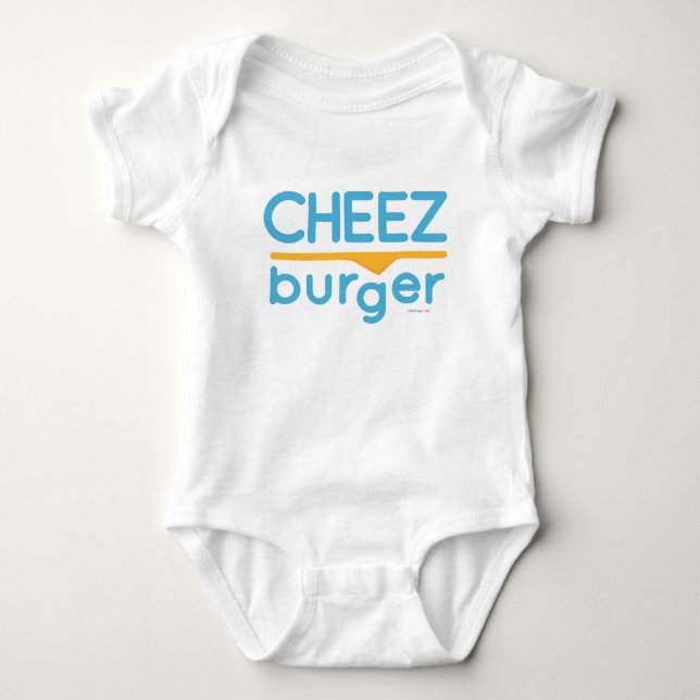 T-shirt Logo Cheezburger (couleur) (Devant)